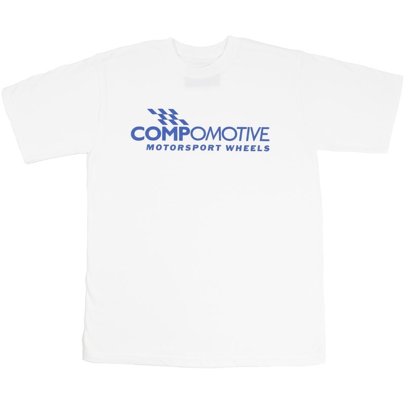 Classic Compomotive T-Shirt - White from Compomotive Wheels